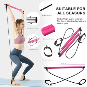 Multi-purpose pilates stick